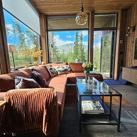 Apartmán Fin Med Flott Utsikt Til Gaustatoppen Rjukan
